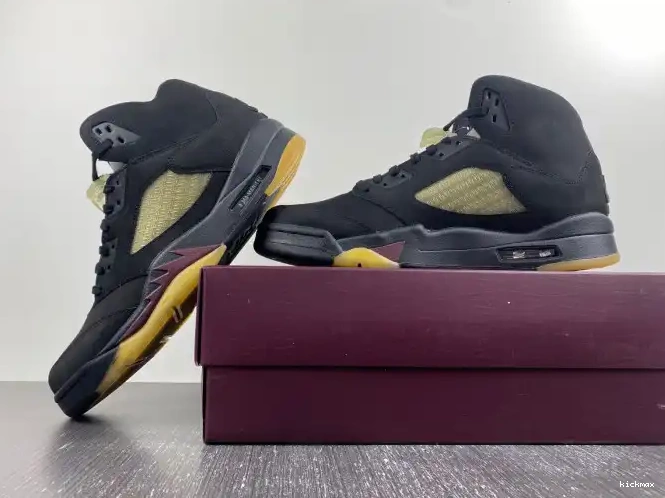 Rep MAX Air Maniere FD1330-001 x Jordan Black 5 A Ma 0606